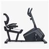 JK Home JK314 La nuova cyclette elettromagnetica recumbent- JK Fitness - ingresso facilitato - volano 9 kg bilanciata e pedivella da 17 cm