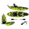 Big Mama Kayak Kayak a Pedali divisibile Big Mama Triken 330 S live, con ruote e vasca del vivo