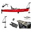 BIG MAMA KAYAK A PEDALI TRIKEN 380 Revolution con Pulpito Inox + Piastra sgancio rapido + motore HASWING Cayman 55lb cod. HSW50743_152 funzione ancora e GPS per MARE e LAGO