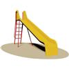 Play Ground Scivolo RESINA 400 - GIOCHIPARK cod. 835 A