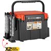 Timesport24 VALIGETTA PORTA ACCESSORI LINKBOX 28 LITRI TACKLE SYSTEM - RAPTURE - PRO SERIES