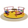Play Ground Giostra Con Divanetto Filo Pavimento Cod.830 B - Giochipark -