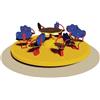 Play Ground Giostra Con Sedili 8 Posti Filo Pavimento Cod.831 B - Giochipark