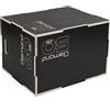 Diamond Accessori PLYO BOX LEGNO BLACK GRIP (60-60-75 cm) - Linea Diamond - Cod. PBD-BG