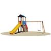 Play Ground Torretta Kansas Con Scivolo In Vetroresina Sedile Piano Cod.805PSF A/B Open D Giochi - En 1176 Certificati Tuv