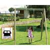 Play Ground Altalena Alexia 1 Posto Con Sedile Gabbia 1005G A/B- Open D Giochi - En 1176 Certificato Tuv Altalene Offerta In Vendita Su Timesport24
