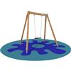 Play Ground Altalena Alexia 1 Posto Con Sedile Piano Cod.1005P A/B - Open D Giochi - En 1176 Certificato Tuv Altalene Offerta In Vendita Su Timesport24