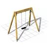 Play Ground Altalena Giamaica 1 Posto Con Sedile Piano Cod.861P A/B En 1176 Certificati Tuv Altalene Offerta In Vendita Su Timesport24