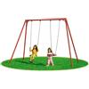 Play Ground Altalena Giamaica 2 Posti Con Sedili Piani Cod.860P A/B Open D Giochi - En 1176 Certificati Tuv Altalene