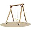 Play Ground Altalena Trilli 1 Posto da interrare Con Sedile Gabbia Cod.973G A/B Open D Giochi - En 1176 Certificati Tuv Altalene Offerta In Vendita Su Timesport24