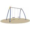 Play Ground Altalena Trilli 2 Posti da interrare con Sedili Piani Cod.972P A/B Open D Giochi - En 1176 Certificati Tuv Altalene Offerta In Vendita Su Timesport24