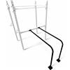 Diamond Accessori Parallettes di dimensione L 1800 / H min. 1280 / max 1430 mm e impugnatura diametro 42 mm- LINEA DIAMOND - Cod. DR-PAR
