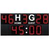 Favero Tabellone Segnapunti Elettronico Da Esterno Per Calcio, Rugby, Hockey, Calcio A 5, Cod.fos-29 Art.300-29 Cm 259 X 118 X 15