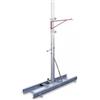 Arte&Sport 2 Aa980 Coppia Di Ritti In Alluminio Regolabile In Altezza Da Cm.280 A 640,certif. Iaaf -
