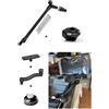 Railblaza Kit completo per montaggio sonda e schermo Ecoscandaglio Composto Da 1 Starport + 1 Braccetto + 1 Basetta Railblaza 03-4015-11 + 02-4147-11 + 02-4136-11 +02-4086-11 + 03-4014-11
