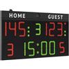 Favero Tabellone Segnapunti Multisport Adatto Per Palestre O Piccoli Palazzetti Sportivi Cod.fc50h25 Art.3045025 - 140x83x9cm Omologato Fib