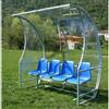 Arte&Sport Af1504/4 Panchina Allenatori Lunghezza 2 Metri (4 Posti) Panchina Da Calcio Copertura In Policarbonato Trasparente Tetto Curvo Seduta In Scocche Di Pvc