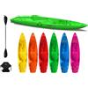 Big Mama Kayak KAYAK MONOPOSTO SKIPPY 2.0 BIG MAMA KAYAK CANOA 305 CM CON 1 POSTO ADULTO + 1 POSTO BAMBINO + PAGAIA + SEGGIOLINO (FULL PACK)