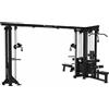 Diamond Professionale Jungle - 5 Multiatation - weight stack low row: 100 kg, Lat Pulldown; 100 Kg, Crossover:2x 80 kg, Triceps: 80 Kg- Linea Diamond cod. WS-JUNGLE5ONE