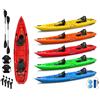 Big Mama Kayak MOJITO FISHING BIG MAMA KAYAK CANOA 2 + 1 posti, 380 Cm + 2 pagaie + 2 Seggiolini + 2 Gavoni + 2 ruote integrate + 4 portacanne (FULL PACK)