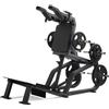 Diamond Professionale Hack Squat con sistema di blocco al piede- Plate Loaded Linea Diamond cod. PL-HACKSQUAT