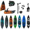 Big Mama Kayak Kayak divisibile a pedali con pinne BIG MAMA START S300 + GARMIN VIVID 5 cv + kit montaggio schermo ecoscandaglio + kit staffa trasduttore