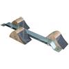 Arte&Sport 2 Aa1058 Blocco Di Partenza Ambidestro A Tre Ceppi,in Legno,rivestimento Antiscivolo -