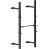 Diamond Professionale Power Rack a muro richiudibile Linea Diamond Fitness cod.WMR - peso max caricabile 300 kg