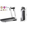 JK Home Tapis Roulant Jk Fitness Supercompact 48 Compatibili Zwift E Kinomap - Velocità 16 Km/h - Motore 2.0 Hp - Peso Max Utente 120 Kg Cod.sc-48 White