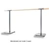 Dinamica Ballet Sbarra Danza Mobile Mod. Avant Con Ruote Con Una Sbarra In Legno Di Pino Lunghezza 2 Metri - Base In Acciaio Cod.30591722 Dinamica Ballet