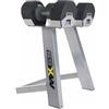 IRONMASTER MX55 Set peso regolabile fino a 24,9 kg (incluso rack-aste-pesi) IRONMASTER