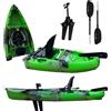 Big Mama Kayak Kayak divisibile a pedali con pinne BIG MAMA START S300 colore Olive