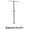 Dinamica Ballet Supporto Per Sbarra Singola Da Fissare Al Suolo Mod.isa-fix ,regolabile In Altezza Cod.30590721 Dinamica Ballet (sbarra In Legno Non Incluse)