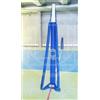 Arte&Sport 2 Av1460/4 Coppia protezione imbottita IN GOMMAPIUMA RIVESTIMENTO IN PVC CARBON ,DIM.CM. 64X200H SP.CM.3 + TIRANTI PER IMPIANTI PALLAVOLO V708 E V700