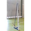 Arte&Sport 2 Av1416 Impianto pallavolo in alluminio trasportabile CERTIFICATO TUV SECONDO NORMA UNI EN 1271
