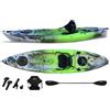 Big Mama Kayak CANOA 1 POSTO SINGOLO ACQUAPRIMA FISHING LIMITED EDITION BIG MAMA KAYAK, MONOPOSTO 310 CM + 3 PORTACANNE + 2 GAVONE + 1 PAGAIA + 1 SEGGIOLINO (FULL PACK) - SNAKE GREEN