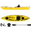 Big Mama Kayak CANOA MONOPOSTO ACQUAPRIMA BIG MAMA KAYAK 310 CM + 2 GAVONE + 3 PORTACANNE + 1 PAGAIA + 1 SEGGIOLINO (FULL PACK) - GIALLO