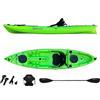 Big Mama Kayak CANOA MONOPOSTO ACQUAPRIMA BIG MAMA KAYAK 310 CM + 2 GAVONE + 3 PORTACANNE + 1 PAGAIA + 1 SEGGIOLINO (FULL PACK) - VERDE