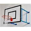 Arte&Sport 2 Ab1318/2 Impianto Minibasket Fisso Sbalzo 185 cm.