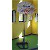 Arte&Sport 2 Ab1340/2n Canestro Su Colonna Trasportabile Con Tabellone Ovale E Basamento Smontabile