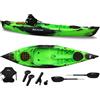 Big Mama Kayak Kayak monoposto Privat 2.0 Fishing Limited edition Big Mama Kayak canoa da pesca 295 cm + 3 portacanne + 2 gavoni + 1 pagaia + seggiolino (FULL PACK) - VERDE