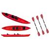 Rainbow Orca Expedition - Canoa Sit On Top 3 Posti 420 Cm + Gavoni + 3 Sedili + 3 Pagaie