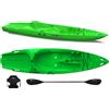 Big Mama Kayak Canoa 1 posto singolo Skippy 2.0 Big mam- Kayak 305 cm con 1 posto adulto + 1 posto bambino + pagaia + seggiolino (FULL PACK) - VERDE