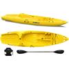 Big Mama Kayak Canoa 1 posto singolo Skippy 2.0 Big mama kayak - Kayak 305 cm con 1 posto adulto + 1 posto bambino + pagaia + seggiolino (FULL PACK) - GIALLO