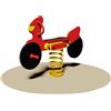 Play Ground Gioco a Molla/Springer MOTO 508M - GIOCHIPARK cod. 508M A/B