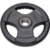 Diamond Accessori Disco Olimpico Gommato Tri-Grip 20 kg foro - 50 mm- COD. DGGD20 Linea Diamond Fitness