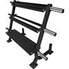 Diamond Accessori RASTRELLIERA MULTIFUNZIONE COD.MRD2 - multi rack porta dischi, bilancieri, manubri e kettlebells LINEA DIAMOND FITNESS