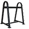 Diamond Accessori RASTRELLIERA PORTA BILANCIERI PRECARICATI - 10 POSTAZIONI COD.RBP-S LINEA DIAMOND FITNESS