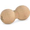 Mooma Doppia sfera yoga in sughero - Cod. DSS (set 10 pezzi) - Linea Diamond - Doppia sfera yoga in sughero alta densità (peanut), misure ø 6,5 cm; lunghezza 14 cm, serigrafia laser logo