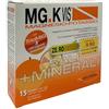 Pool Pharma s.r.l. Pool Pharma MG.K VIS Magnesio e Potassio Zero Zuccheri 15 bustine Arancia